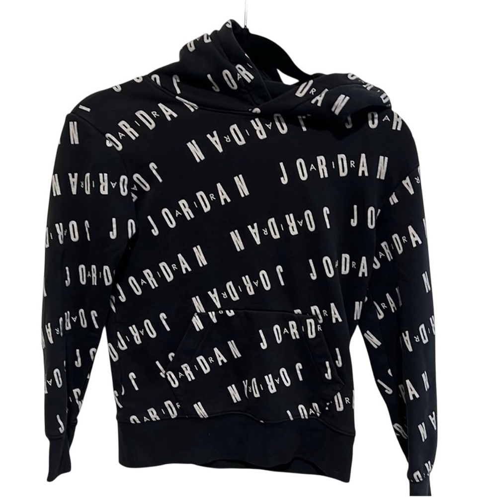 Jordan Black and White kids hoodie